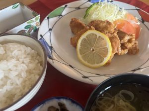 鶏唐揚げ定食